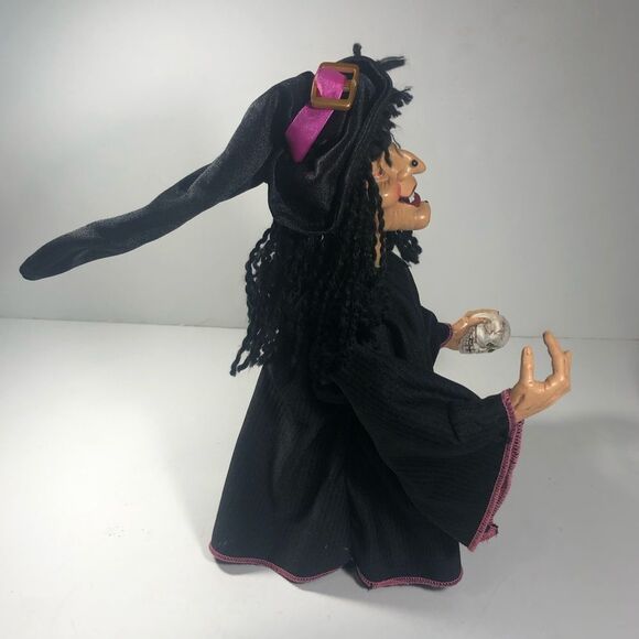 Halloween Animated Singing Witch Light Up Decor Sings 'Super Freak'  by DanDee - Picture 6 of 6